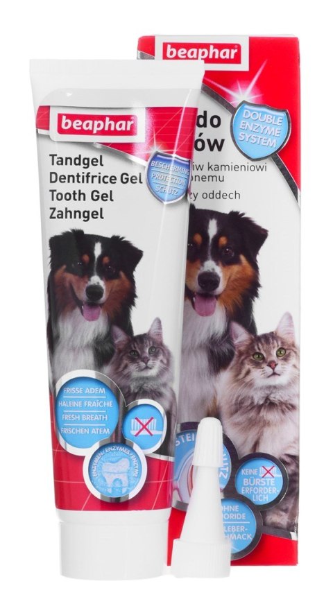 BEAPHAR Dog-a-Dent Gel - żel do pielęgnacji jamy ustnej dla psów 100g Beaphar BEAPHAR Dog-a-Dent Gel - żel do pielęgnacji jamy ustnej dla psów 100g Beaphar