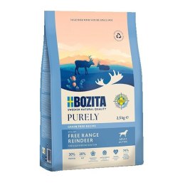 BOZITA Purely renifer karma bezzbożowa dla dorosłych aktywnych psów 2,5 kg BOZITA