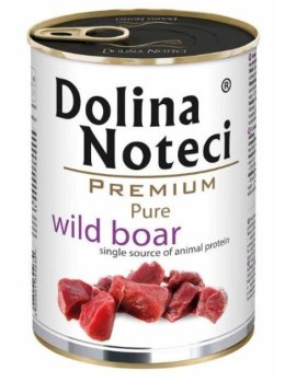 DOLINA NOTECI Premium Pure bogata w dziczyznę - mokra karma dla psa - 400g DOLINA NOTECI