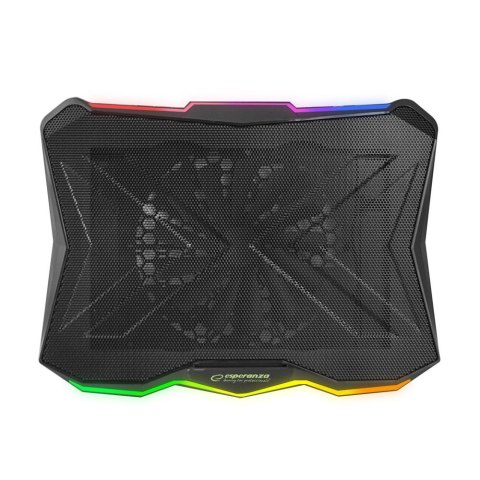 ESPERANZA PODSTAWKA CHŁODZĄCA GAMING RGB XALOK EGC110 Esperanza ESPERANZA PODSTAWKA CHŁODZĄCA GAMING RGB XALOK EGC110 Esperanza
