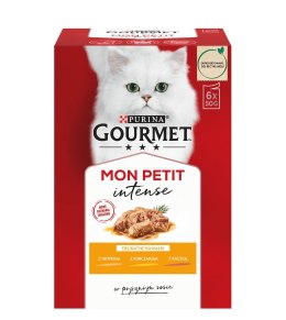 GOURMET Mon Petit Mix Drobiowy - mokra karma dla kota - 6x50 g PURINA NESTLE
