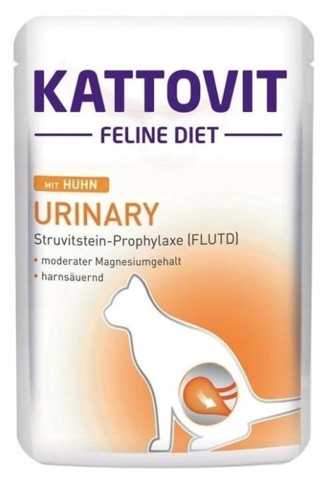 KATTOVIT URINARY Kurczak 85g dla kota KATTOVIT