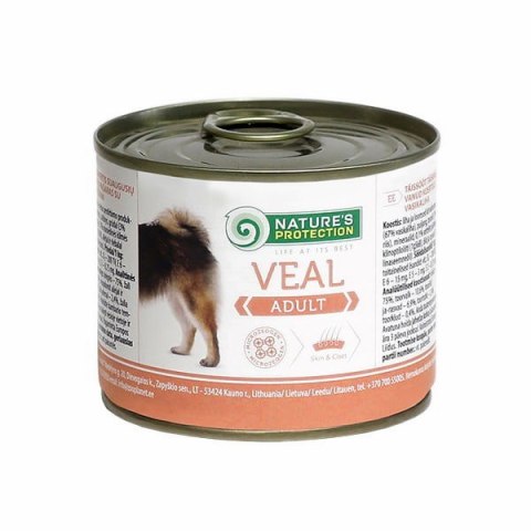 Nature's Protection Dog Adult Veal 200g dog food NATURE'S PROTECTION