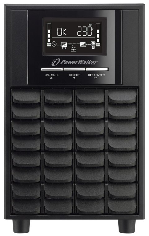 POWER WALKER UPS LINE-IN VI 1100 CW FR 1100VA, 3X 230V PL, USB, RS-232, LCD, EPO POWER WALKER POWER WALKER UPS LINE-IN VI 1100 CW FR 1100VA, 3X 230V PL, USB, RS-232, LCD, EPO POWER WALKER