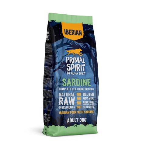 Primal Spirit Iberian Sardine - karma sucha dla psa - 12kg PRIMAL SPIRIT