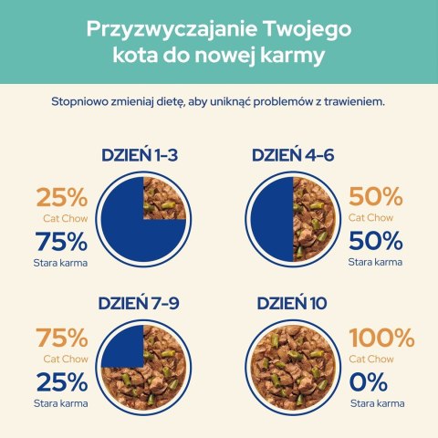 Purina Cat Chow Hairball z kurczakiem i zieloną fasolką w sosie - mokra karma dla kota - 85 g PURINA NESTLE Purina Cat Chow Hairball z kurczakiem i zieloną fasolką w sosie - mokra karma dla kota - 85 g PURINA NESTLE