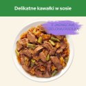 Purina Cat Chow Sterilised z jagnięciną i zieloną fasolką w sosie - mokra karma dla kota - 85 g PURINA NESTLE