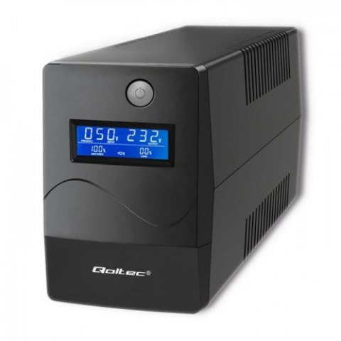 QOLTEC ZASILACZ AWARYJNY UPS 450VA | 240W | LCD | USB | RJ45 Qoltec QOLTEC ZASILACZ AWARYJNY UPS 450VA | 240W | LCD | USB | RJ45 Qoltec