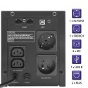 QOLTEC ZASILACZ AWARYJNY UPS LINE INTERACTIVE | MONOLITH | 1500VA | 900W | LCD | USB Qoltec