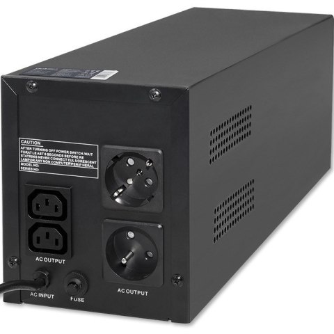 QOLTEC ZASILACZ AWARYJNY UPS LINE INTERACTIVE | MONOLITH | 1500VA | 900W Qoltec QOLTEC ZASILACZ AWARYJNY UPS LINE INTERACTIVE | MONOLITH | 1500VA | 900W Qoltec