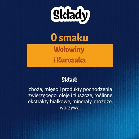 FELIX Crispies Wołowina, Kurczak - przysmak dla kota - 45 g PURINA NESTLE FELIX Crispies Wołowina, Kurczak - przysmak dla kota - 45 g PURINA NESTLE