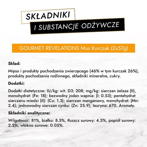GOURMET Perle Gravy Delight Fileciki w smakowitym sosie - wołowina i kurczak - 4x85g PURINA NESTLE GOURMET Perle Gravy Delight Fileciki w smakowitym sosie - wołowina i kurczak - 4x85g PURINA NESTLE