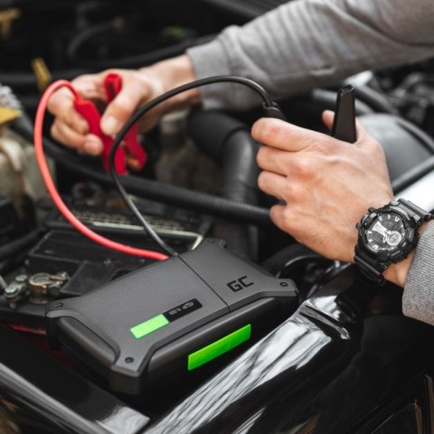 GREEN CELL CAR JUMP STARTER POWERBOOST CJSGC01 16000MAH 2000A (POWERBANK/ROZRUSZNIK/BOOSTER/PROSTOWNIK/ŁADOWARKA) Green Cell GREEN CELL CAR JUMP STARTER POWERBOOST CJSGC01 16000MAH 2000A (POWERBANK/ROZRUSZNIK/BOOSTER/PROSTOWNIK/ŁADOWARKA) Green Cell