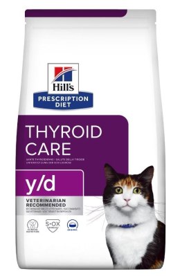 HILL'S Thyroid Care y/d - sucha karma dla kota - 3 kg Hill's