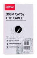 Kabel sieciowy DAHUA drut, 100% miedź PFM920I-5EUN (UTP; 305m; kat. 5e;) DAHUA
