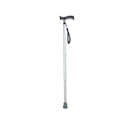 Laska inwalidzka aluminiowa z miękkim uchwytem - srebrna AR-014E ARmedical Laska inwalidzka aluminiowa z miękkim uchwytem - srebrna AR-014E ARmedical
