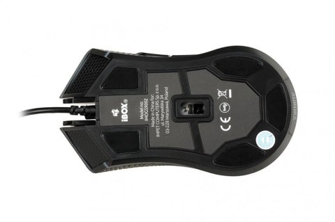 Mysz IBOX Aurora A-3 IMOGS9002 (optyczna; 6200 DPI; kolor czarny) IBOX Mysz IBOX Aurora A-3 IMOGS9002 (optyczna; 6200 DPI; kolor czarny) IBOX