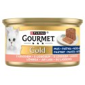 PURINA GOURMET GOLD Mus z łososiem 85g PURINA NESTLE
