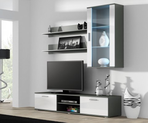 Półka 125cm (2szt) SOHO szary mat Cama MEBLE Półka 125cm (2szt) SOHO szary mat Cama MEBLE