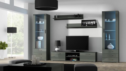 Półka 125cm (2szt) SOHO szary mat Cama MEBLE Półka 125cm (2szt) SOHO szary mat Cama MEBLE