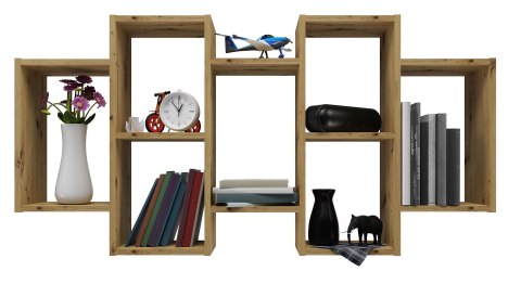 REGAŁ WISZĄCY BILBAO 7.0 ŚCIENNY PÓŁKI DĄB ARTISAN TOP E SHOP REGAŁ WISZĄCY BILBAO 7.0 ŚCIENNY PÓŁKI DĄB ARTISAN TOP E SHOP