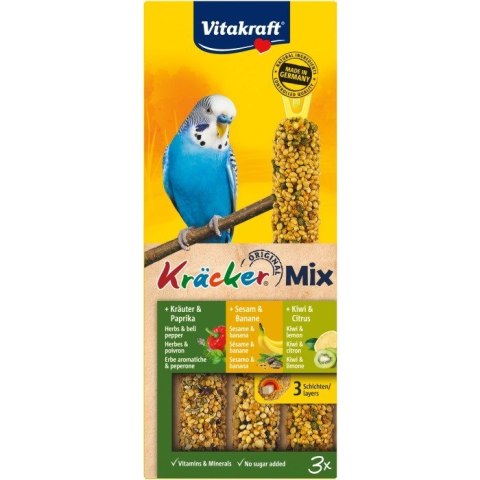 VITAKRAFT KRACKER 3szt papuga fal.kiwi/ban/papryka Vitakraft VITAKRAFT KRACKER 3szt papuga fal.kiwi/ban/papryka Vitakraft