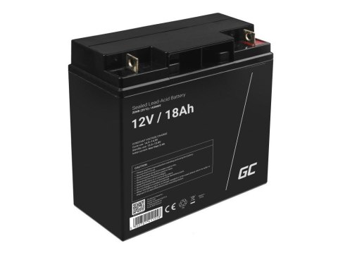 GREEN CELL AKUMULATOR ŻELOWY AGM09 12V 18AH Green Cell GREEN CELL AKUMULATOR ŻELOWY AGM09 12V 18AH Green Cell
