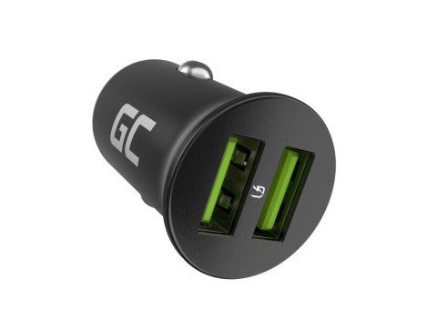 GREEN CELL ŁADOWARKA SAMOCHODOWA GC POWERRIDE NANO36 36W 6A 2X USB-A Green Cell GREEN CELL ŁADOWARKA SAMOCHODOWA GC POWERRIDE NANO36 36W 6A 2X USB-A Green Cell