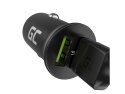 GREEN CELL ŁADOWARKA SAMOCHODOWA GC POWERRIDE NANO36 36W 6A 2X USB-A Green Cell