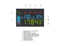 GREEN CELL PRZETWORNICA LCD 12V/230V 500W/1000W CZYSTY SINUS INVGC12P500LCD Green Cell