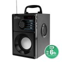 MEDIA-TECH GŁOŚNIK BEZPRZEWODOWY BOOMBOX SILVER 15W MRS MT3179 Media tech