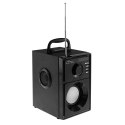 MEDIA-TECH GŁOŚNIK BEZPRZEWODOWY BOOMBOX SILVER 15W MRS MT3179 Media tech