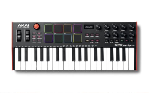 AKAI MPK MINI PLUS - Mini klawiatura sterująca AKAI AKAI MPK MINI PLUS - Mini klawiatura sterująca AKAI