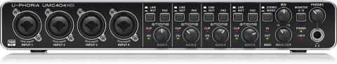 Behringer UMC404HD - Interfejs audio USB Behringer Behringer UMC404HD - Interfejs audio USB Behringer