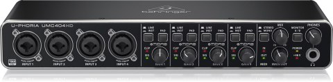 Behringer UMC404HD - Interfejs audio USB Behringer Behringer UMC404HD - Interfejs audio USB Behringer