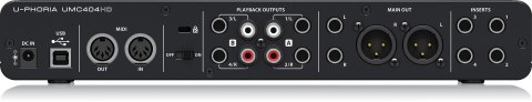 Behringer UMC404HD - Interfejs audio USB Behringer Behringer UMC404HD - Interfejs audio USB Behringer