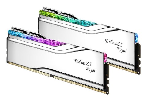 G.SKILL TRIDENT Z5 ROYAL RGB DDR5 2X16GB 6000MHZ CL28 SILVER F5-6000J2836G16GX2-TR5S G.SKILL