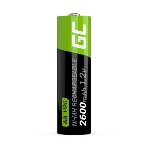 GREEN CELL AKUMULATORKI PALUSZKI 4X AA R6 2600MAH Green Cell GREEN CELL AKUMULATORKI PALUSZKI 4X AA R6 2600MAH Green Cell