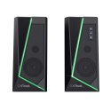 Głośniki Trust GXT 609 ZOXA RGB Illuminated Set Black Trust