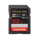 KARTA SANDISK EXTREME PRO SDXC 512GB 280/150 MB/s V60 UHS-II SanDisk