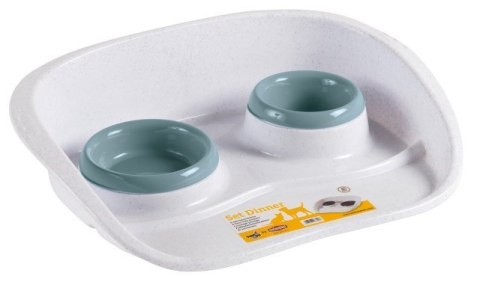 KERBL Podstawka z miskami , 1 x 300 ml, 1 x 250 ml KERBL KERBL Podstawka z miskami , 1 x 300 ml, 1 x 250 ml KERBL