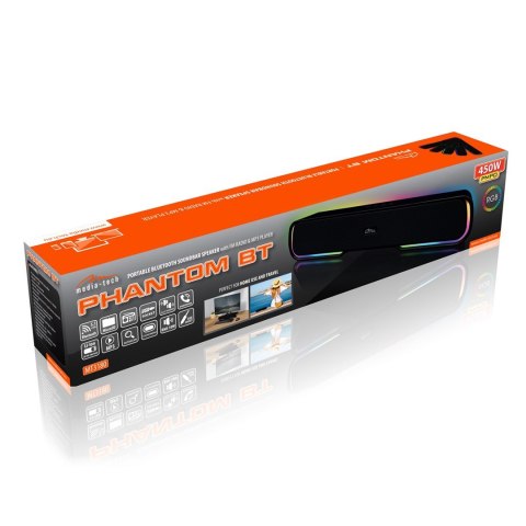 MEDIA-TECH SOUNDBAR PHANTOM BT 5.1 + EDR MT3180 Media tech MEDIA-TECH SOUNDBAR PHANTOM BT 5.1 + EDR MT3180 Media tech