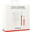 OnePlus Charger SUPERVOOC 120W 2 Ports with Cable White OnePlus