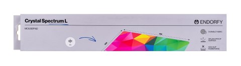 Podkładka pod mysz ENDORFY Crystal Spectrum L ENDORFY Podkładka pod mysz ENDORFY Crystal Spectrum L ENDORFY