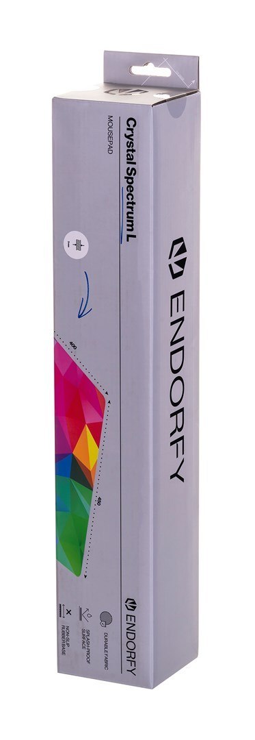 Podkładka pod mysz ENDORFY Crystal Spectrum L ENDORFY Podkładka pod mysz ENDORFY Crystal Spectrum L ENDORFY