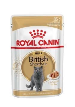 ROYAL CANIN FBN British Shorthair Adult - mokra karma dla dorosłego kota - 12x85g Royal Canin ROYAL CANIN FBN British Shorthair Adult - mokra karma dla dorosłego kota - 12x85g Royal Canin