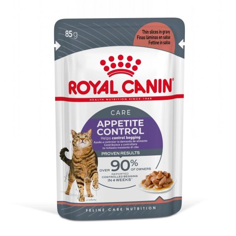 ROYAL CANIN FCN Appetite Control w sosie - mokra karma dla kota dorosłego - 12x85g Royal Canin ROYAL CANIN FCN Appetite Control w sosie - mokra karma dla kota dorosłego - 12x85g Royal Canin