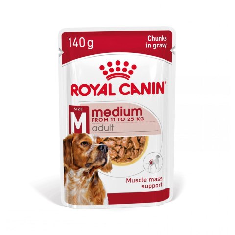 ROYAL CANIN SHN Medium Adult w sosie - mokra karma dla psa dorosłego - 10x140 g Royal Canin
