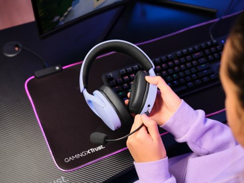 Słuchawki gamingowe Trust GXT 491P FAYZO WIRELESS Purple Trust Słuchawki gamingowe Trust GXT 491P FAYZO WIRELESS Purple Trust