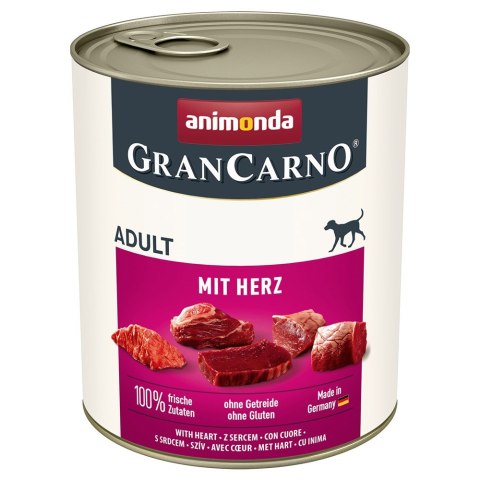 Animonda GranCarno Adult mit Herz 800g Animonda